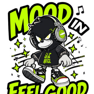 Mood Feel Good - Anime Streetwear Gamer Vibe T-Shirt