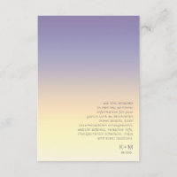 Mood Gradient Wedding Details Indigo Sunset ID741