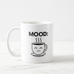 Mood Mugged—Muted Face Coffee Mug