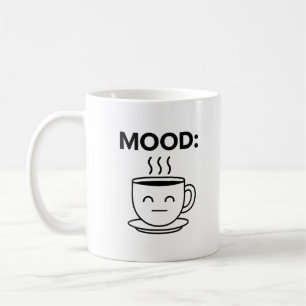 Mood Mugged—Muted Face Coffee Mug