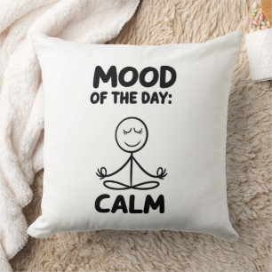 Mood of the Day Calm Yoga Meditation Cushion