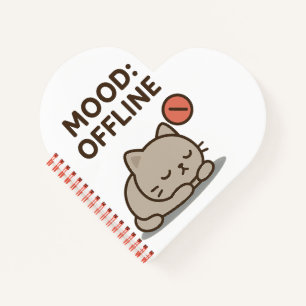 Mood: Offline – Funny Cartoon Offline Design Notebook