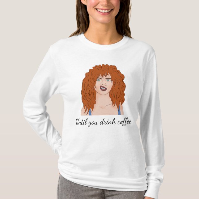Mood. Red-haired girl T-Shirt (Front)