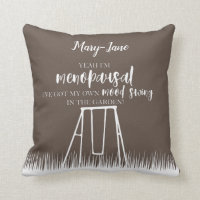 Mood Swing in the Garden Funny Menopause Quote