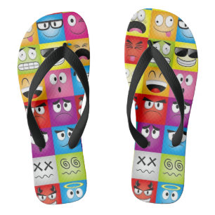 Moods and Emoticons Jandals