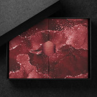 Moody Agate | Henna Blood Red Garnet Jewel Tone