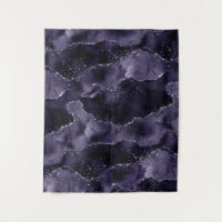 Moody Agate | Midnight Indigo Deep Purple Backdrop