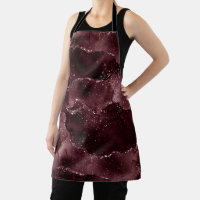 Moody Agate | Wine Bordeaux Sangria Merlot Maroon