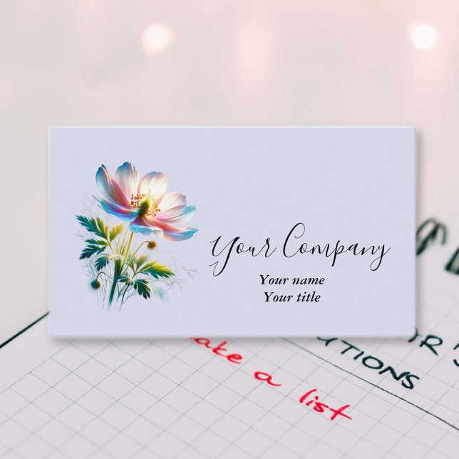 Moody Blooms Business Card (Creator Uploaded)
