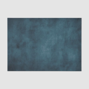 Moody blue distressed textured  tissue paper