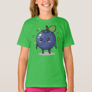 Moody Blueberry Girls T-Shirt