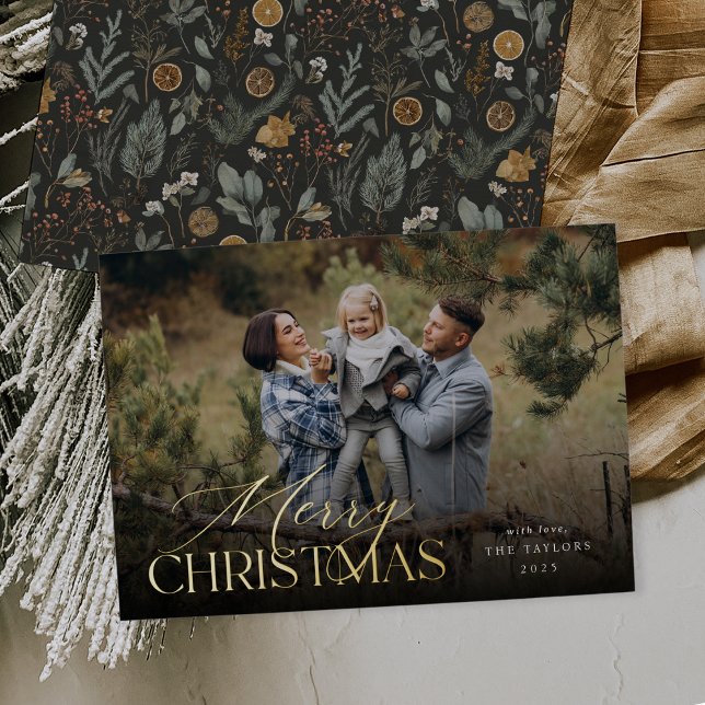 Moody Botanical Horizontal Photo Gold (Creator Uploaded)