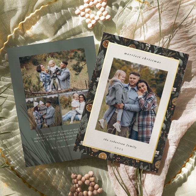 Moody Botanical Multi Photo Double Sided Gold (Creator Uploaded)