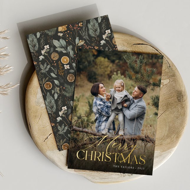 Moody Botanical Vertical Photo Gold (Creator Uploaded)