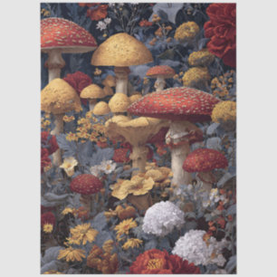 Moody Botanicals and Mushrooms Tissue Paper