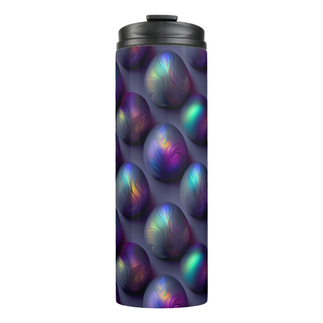Moody Easter Eggs Thermal Tumbler (Front)