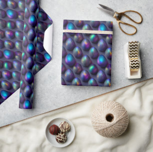 Moody Easter Eggs Wrapping Paper