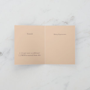 Moody Fine Art & Garden RSVP Card