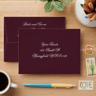 Moody Floral Dutch Still Life Envelope Addressed