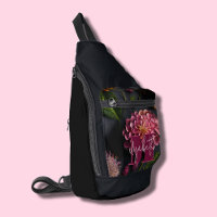 Moody Floral Monogrammed
