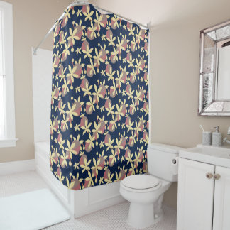 Moody Floral Shower Curtain