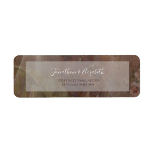Moody Floral Vellum Wedding