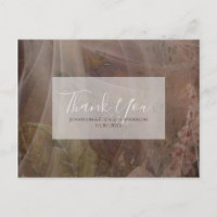 Moody Floral Vellum Wedding