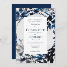 Moody Florals watercolour wedding