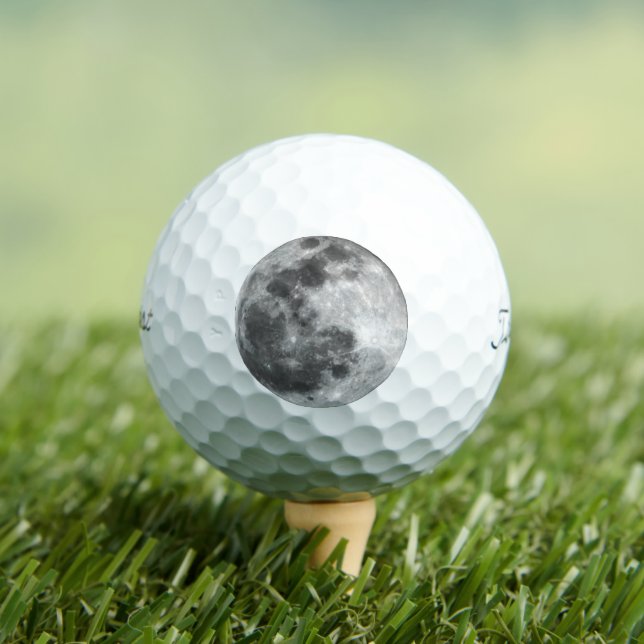 Moody Full Moon Golf Balls (Insitu Tee)