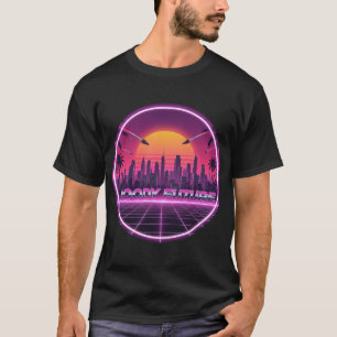 Moody Future Retro Sunset Tee