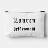 Moody Gothic Bridesmaid Tote Bag