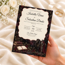 Moody Gothic Mediaeval Wedding