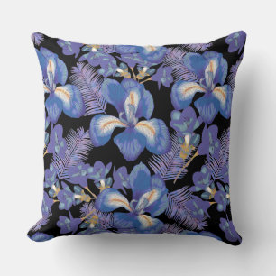 moody iris cushion