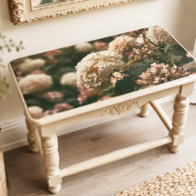 Moody Ivory Vintage Garden Hydrangea Decoupage