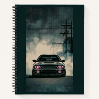 Moody JDM GC8 Classic Sports Car Smoke Aesthetic N Notebook