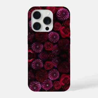 Moody Luxe 3D Burgundy Floral Phone Case