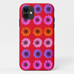 Moody Modern Winter Botanical Christmas Red Case-Mate iPhone Case