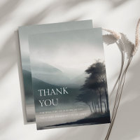 Moody Mountain Dark Aesthetic Woodland Wedding