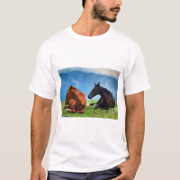 Moody Mountain Horses: A Fine Art Travel