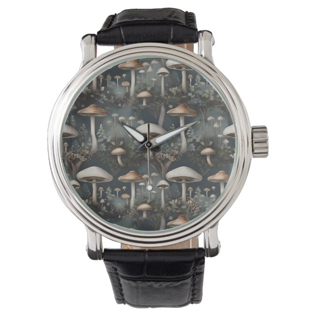 Moody Mushroom Forest Watch (Front)