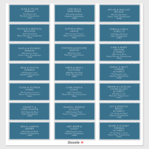 Moody Ocean Wedding Guest Address