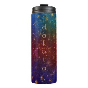 Moody Ombre Psychedelic Grunge Stardust Custom Thermal Tumbler
