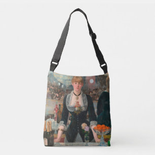 Moody Parisian Bar Manet A Bar at the Folies-Bergè Crossbody Bag