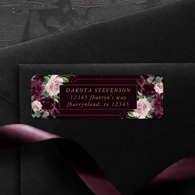 Moody Passion | Dramatic Purple Wine Rose Address (Creator Uploaded)