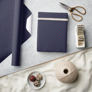Moody Polka Dots (Small) Wrapping Paper