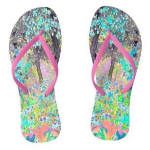 Moody Purple Morning Sunrise in My Rubio Garden Jandals