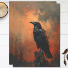 Moody Raven Gothic Decoupage
