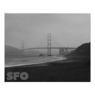 Moody San Francisco Poster