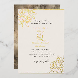 Moody Smoked Gold Ampersand (vertical)