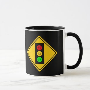 Moody Stoplight Ahead Mug